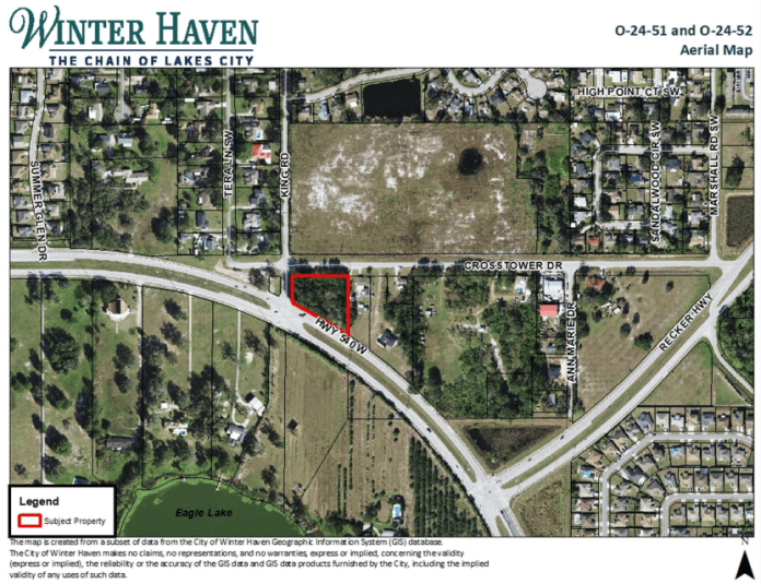 Multi-Unit Commercial Building Planned for Annexed Parcel, With Plans to Change Zoning and Future Land Use