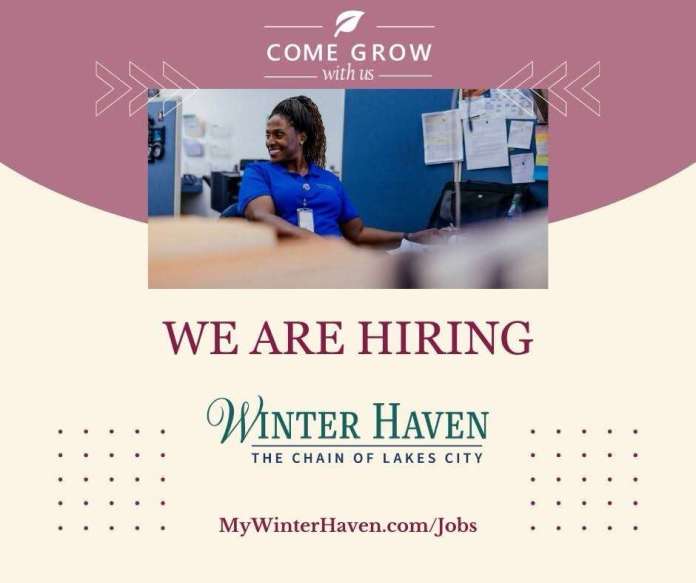 City of Winter Haven Now Hiring Code Compliance Trainee