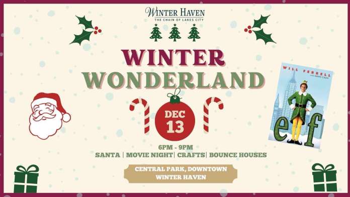 City of Winter Haven Presents: Winter Haven Winter Wonderland, A Magical Night of Holiday Fun