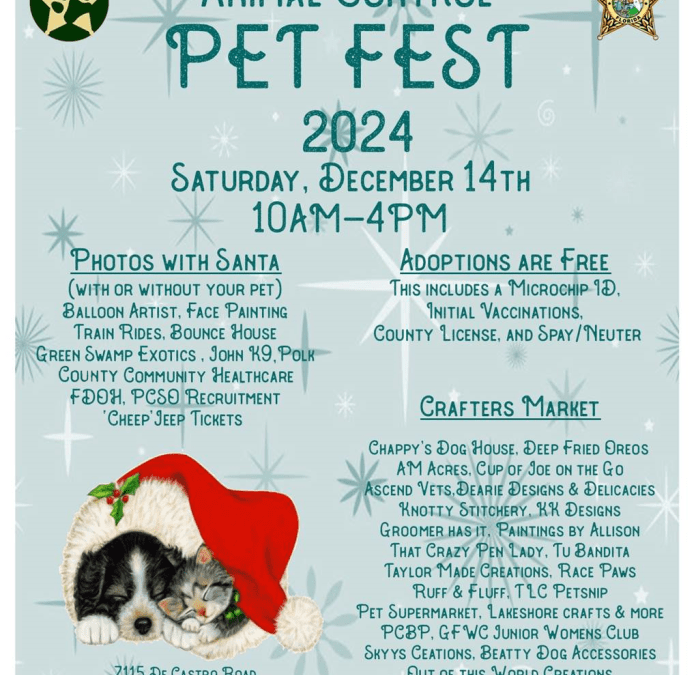 Polk County Animal Control’s annual Pet Fest Saturday