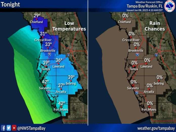 Cold Weather Advisory Issued for Polk County