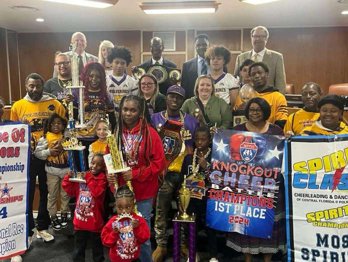 Winter Haven Wolverines Youth Sports League Honored at City Hall