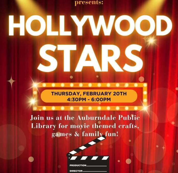 Auburndale Library Hosting Movie Themed Family Fun Night