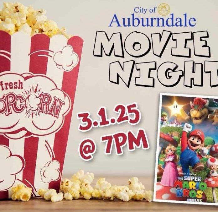 City of Auburndale Hosting FREE Movie Night