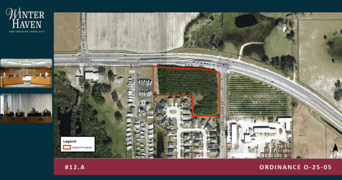 Proposed Re-Zoning Along Dundee Road and Overlook Drive Raises Concerns from Residents about Traffic and Safety